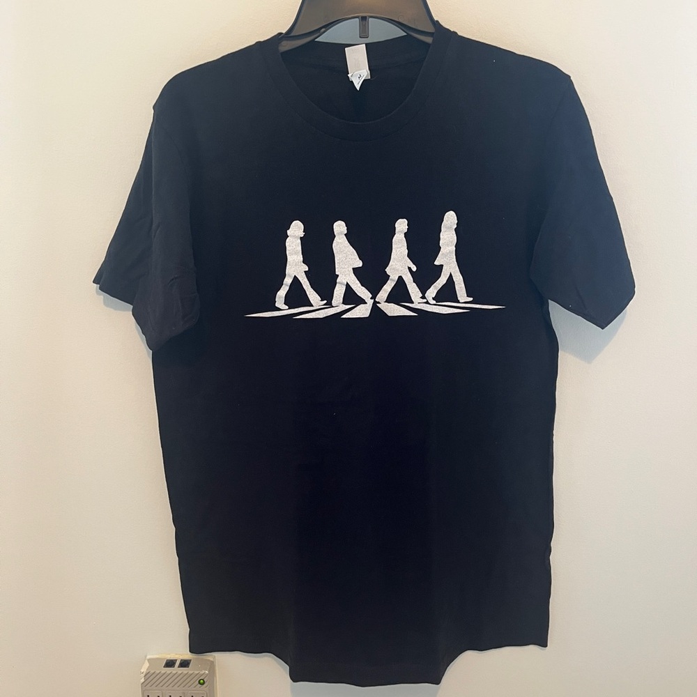 The Beatles Abbey Road Black Graphic T-Shirt
